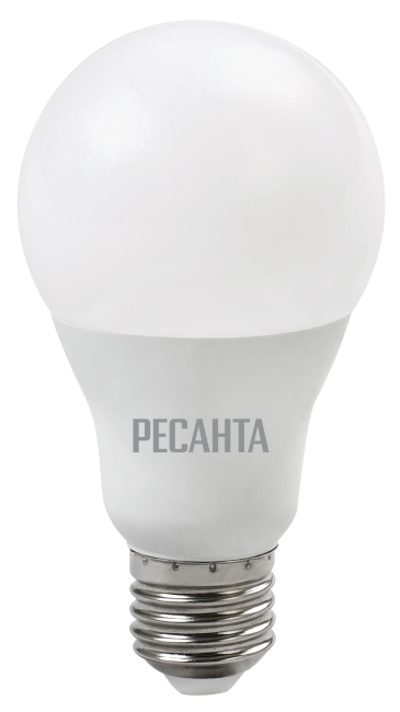 Лампа светодиодная РЕСАНТА LL-R-A65-15W-230-4K-E27