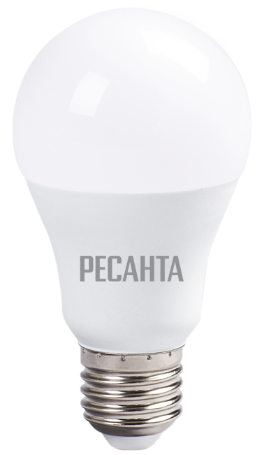 Лампа светодиодная РЕСАНТА LL-R-A60-13W-230-3K-E27